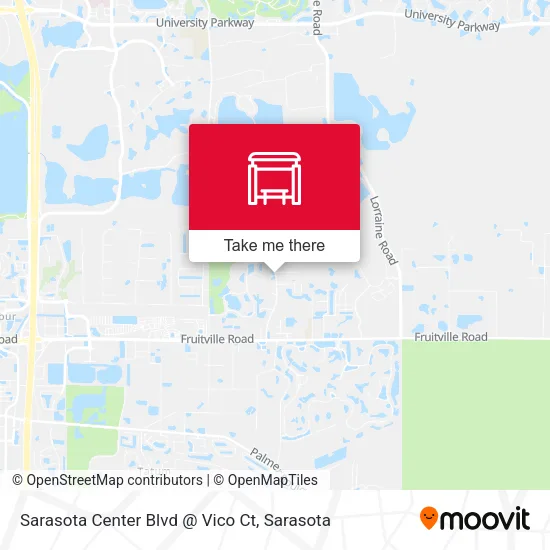 Mapa de Sarasota Center Blvd @ Vico Ct