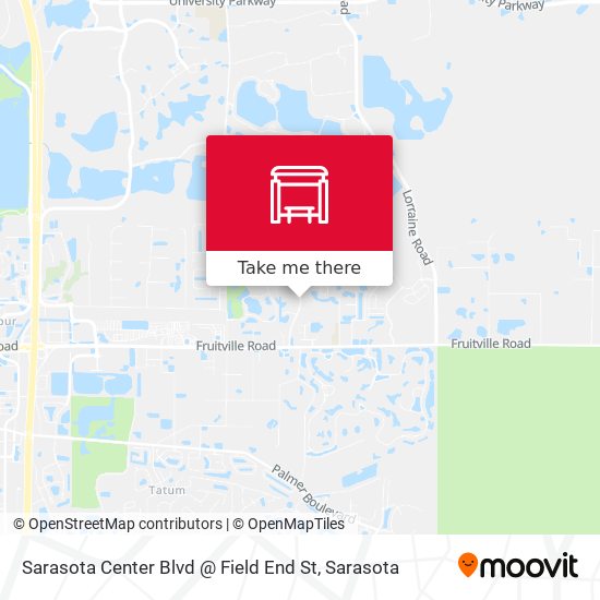 Sarasota Center Blvd @ Field End St map