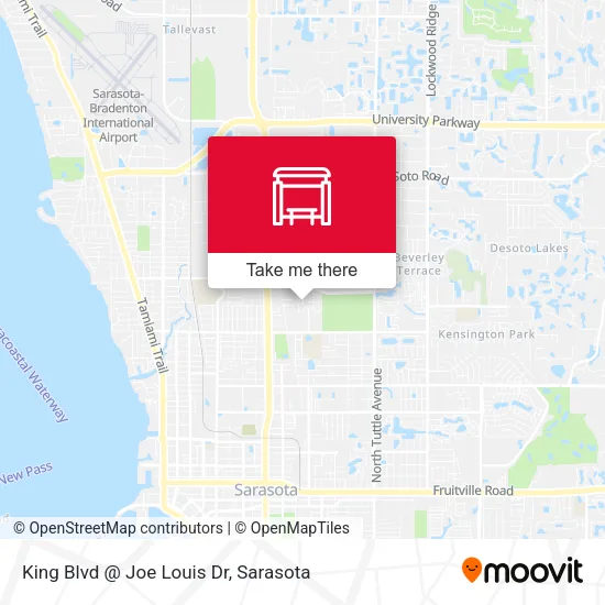 Mapa de King Blvd @ Joe Louis Dr
