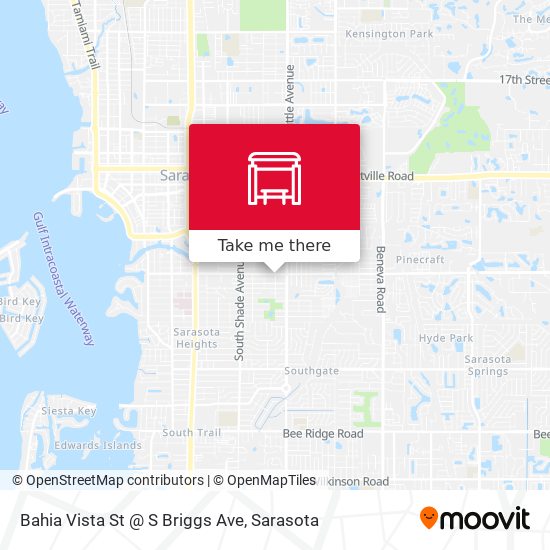 Bahia Vista St @ S Briggs Ave map