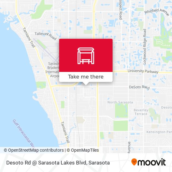 Desoto Rd @ Sarasota Lakes Blvd map