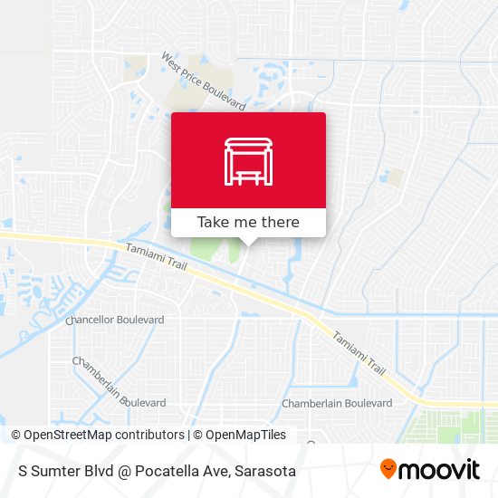S Sumter Blvd @ Pocatella Ave map