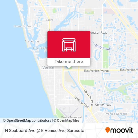 N Seaboard Ave @ E Venice Ave map