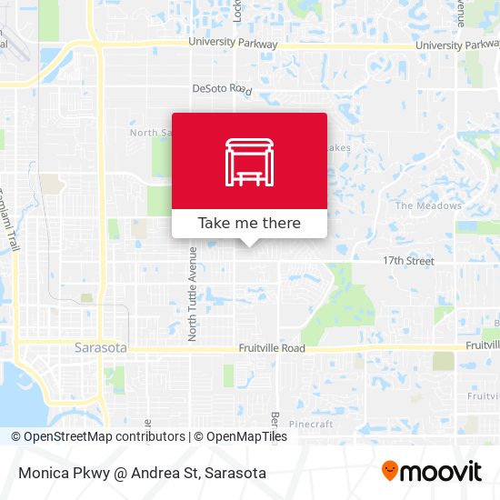 Monica Pkwy @ Andrea St map