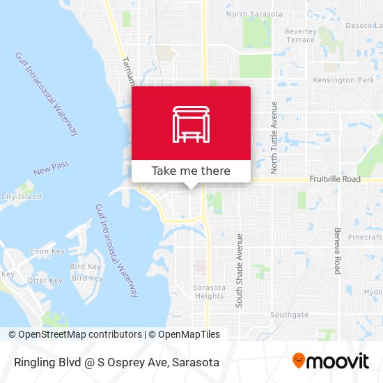 Ringling Blvd @ S Osprey Ave map