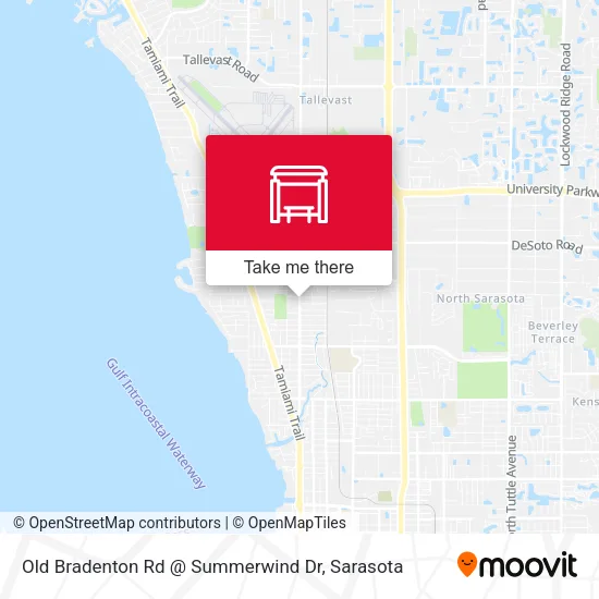 Mapa de Old Bradenton Rd @ Summerwind Dr