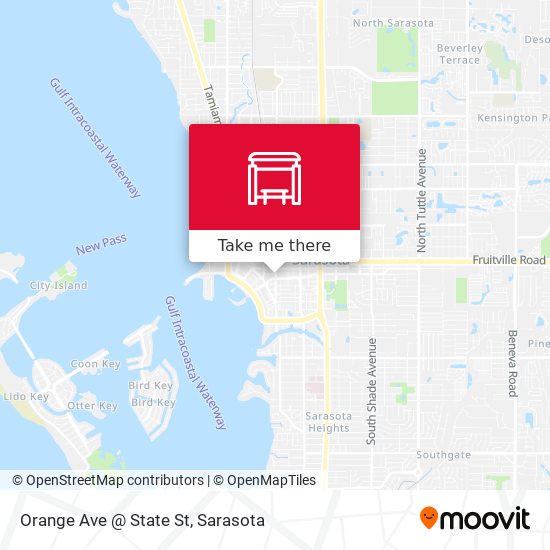 Orange Ave @ State St map