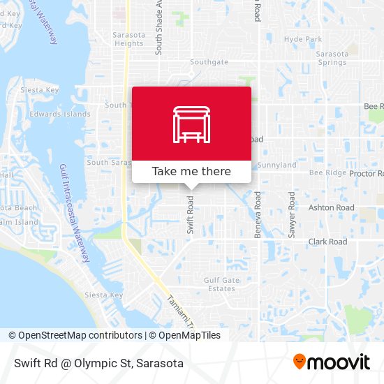 Mapa de Swift Rd @ Olympic St