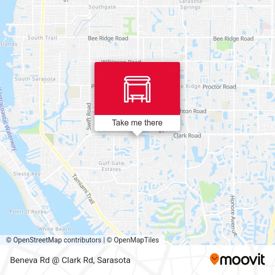 Mapa de Beneva Rd @ Clark Rd