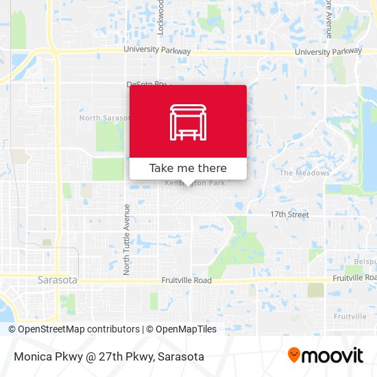 Mapa de Monica Pkwy @ 27th Pkwy