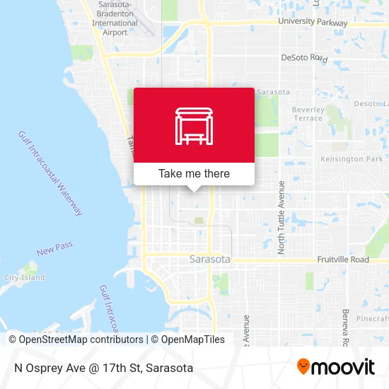 Mapa de N Osprey Ave @ 17th St