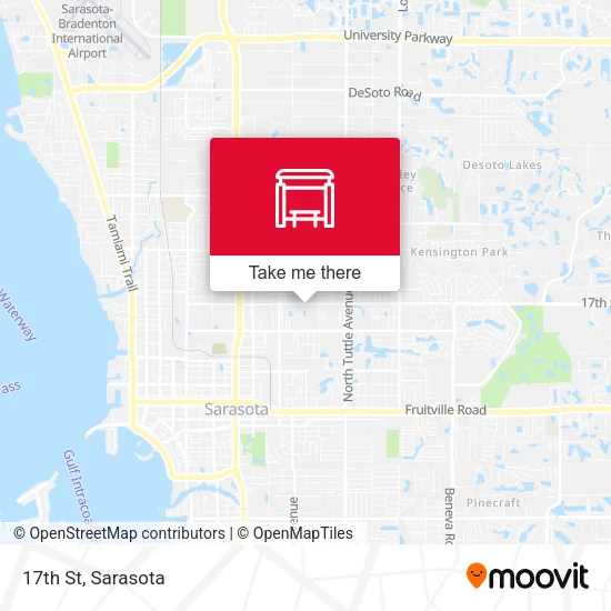 17th St map