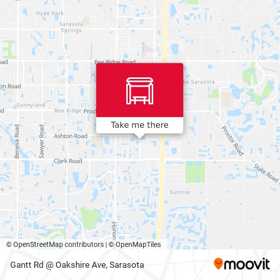 Gantt Rd @ Oakshire Ave map