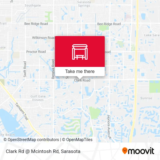 Mapa de Clark Rd @ Mcintosh Rd