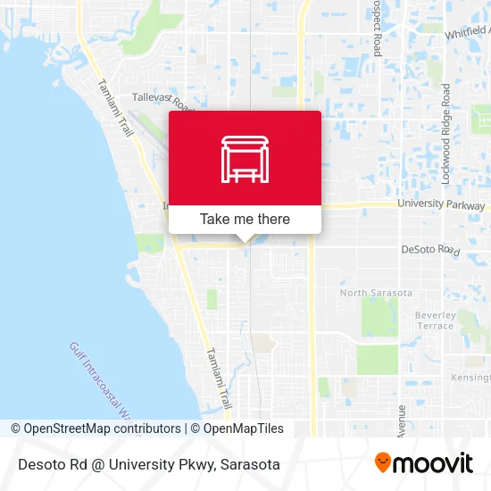 Mapa de Desoto Rd @ University Pkwy