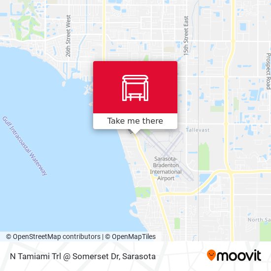 N Tamiami Trl @ Somerset Dr map