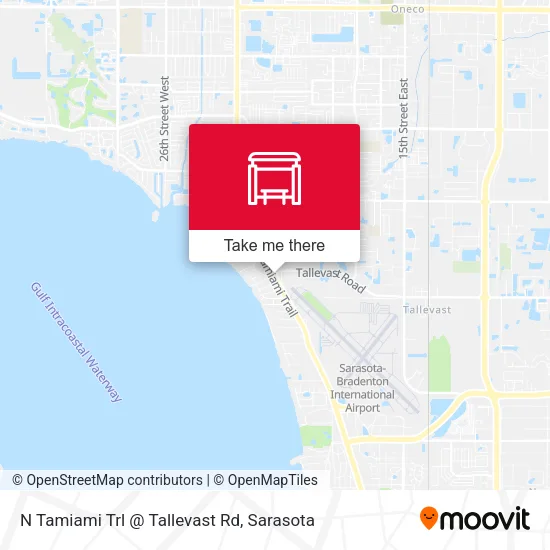 Mapa de N Tamiami Trl @ Tallevast Rd