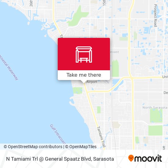 N Tamiami Trl @ General Spaatz Blvd map
