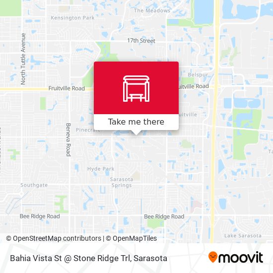 Mapa de Bahia Vista St @ Stone Ridge Trl