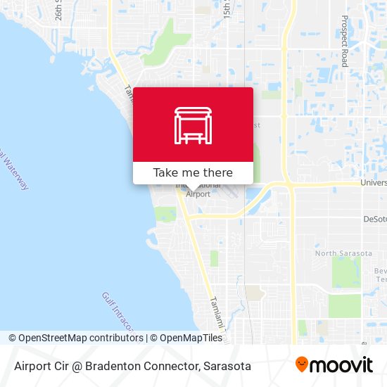 Airport Cir @ Bradenton Connector map