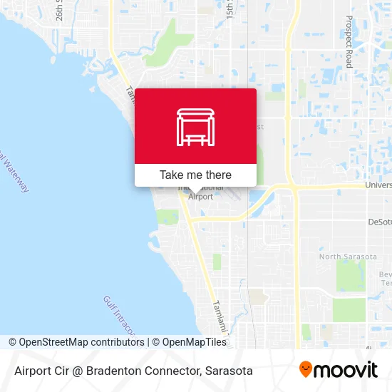 Mapa de Airport Cir @ Bradenton Connector
