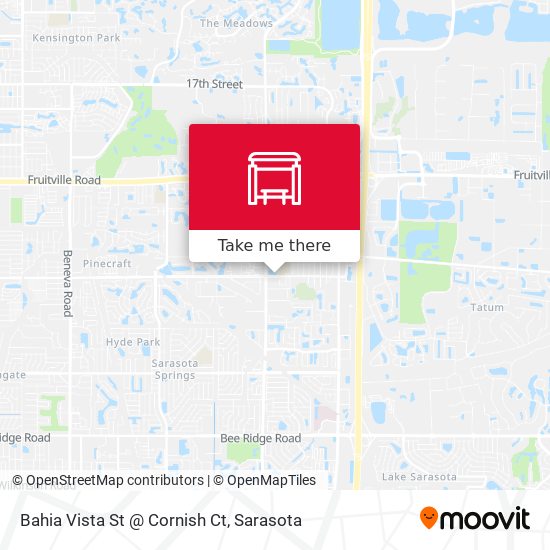 Bahia Vista St @ Cornish Ct map