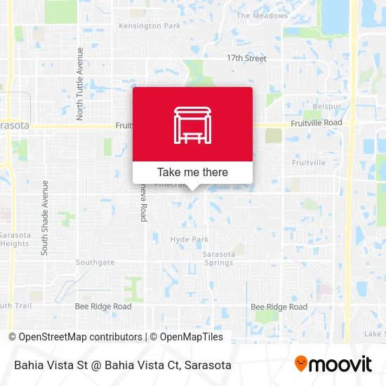 Mapa de Bahia Vista St @ Bahia Vista Ct