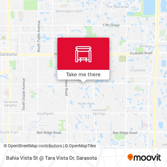 Bahia Vista St @ Tara Vista Dr map