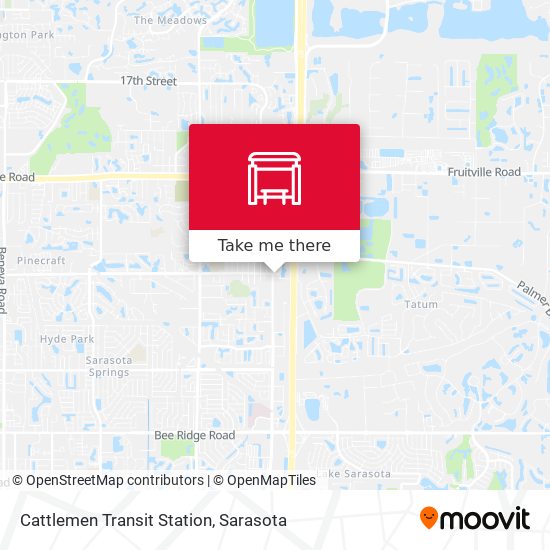 Mapa de Cattlemen Transit Station