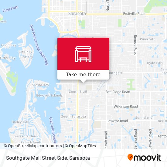 Southgate Mall Street Side map