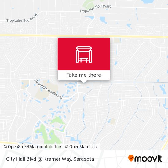 City Hall Blvd @ Kramer Way map