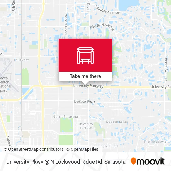 Mapa de University Pkwy @ N Lockwood Ridge Rd