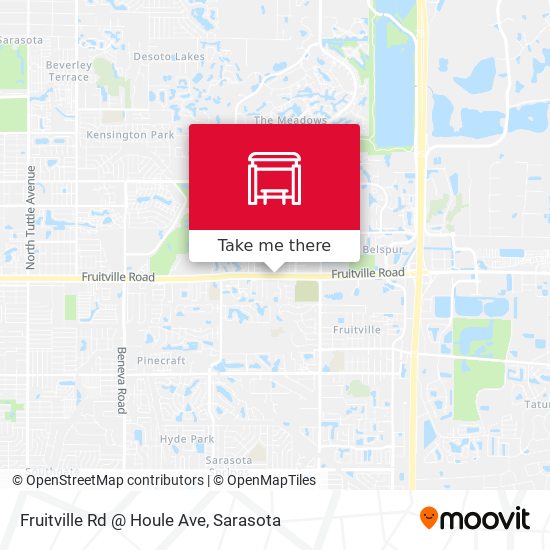 Fruitville Rd @ Houle Ave map