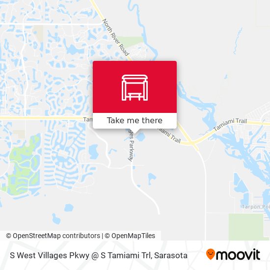 Mapa de S West Villages Pkwy @ S Tamiami Trl