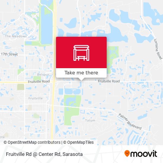Fruitville Rd @ Center Rd map