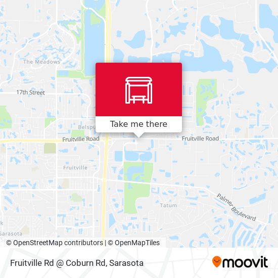 Fruitville Rd @ Coburn Rd map