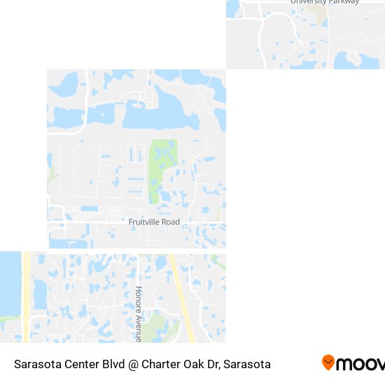Sarasota Center Blvd @ Charter Oak Dr map