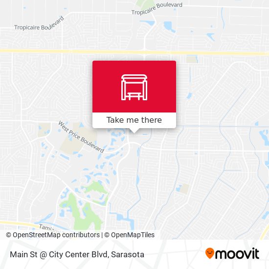 Main St @ City Center Blvd map