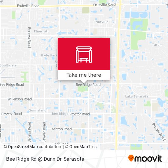 Mapa de Bee Ridge Rd @ Dunn Dr