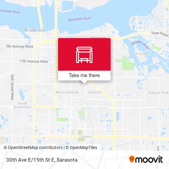 Mapa de 30th Ave E/15th St E