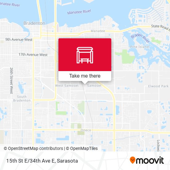 Mapa de 15th St E/34th Ave E