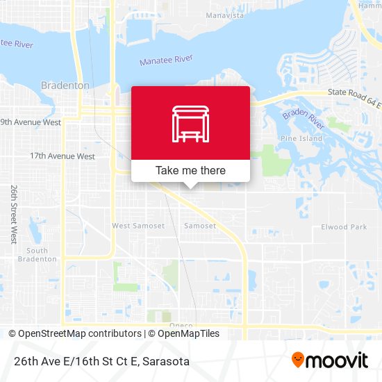 Mapa de 26th Ave E/16th St Ct E