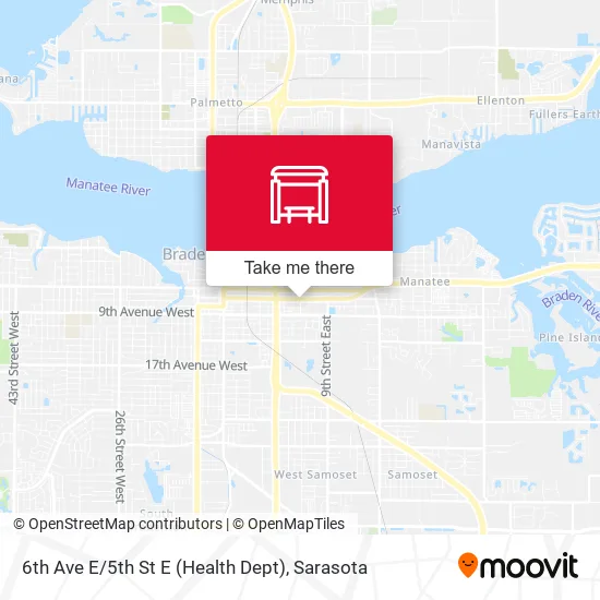 Mapa de 6th Ave E / 5th St E (Health Dept)