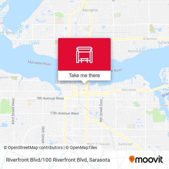 Riverfront Blvd / 100 Riverfront Blvd map