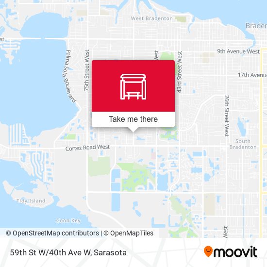 59th St W/40th Ave W map