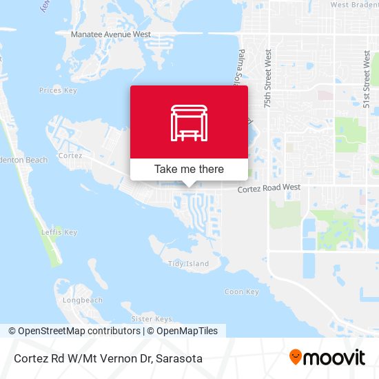 Cortez Rd W/Mt Vernon Dr map