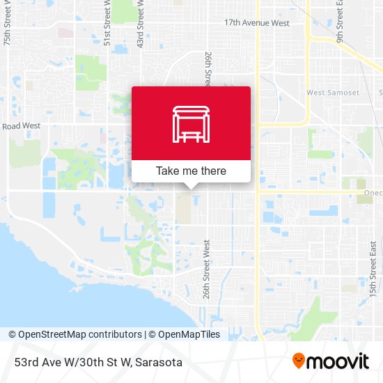 Mapa de 53rd Ave W/30th St W