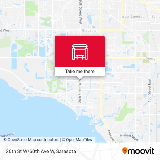 26th St W/60th Ave W map