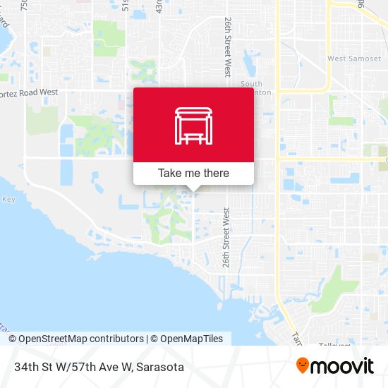 Mapa de 34th St W/57th Ave W