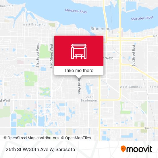 Mapa de 26th St W/30th Ave W